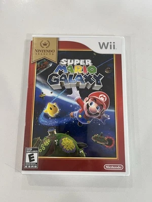 SEALED!!!! BRAND NEW SUPER MARIO GALAXY NINTENDO Wii NINTENDO SELECTS NOS - Image 1 of 3