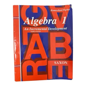 Saxon Algebra 1 Homeschool Packet Answer Key~An Incremental Development ~ A1 05 - Picture 1 of 5