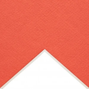 2 x A1 Mount Board, 1450 Micron, Acid Free, Virgin Material, Persimmon-C5 - Picture 1 of 3