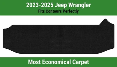 Lloyd Velourtex Small Cargo Carpet Mat for 2023-2025 Jeep Wrangler  - Image 1 of 4