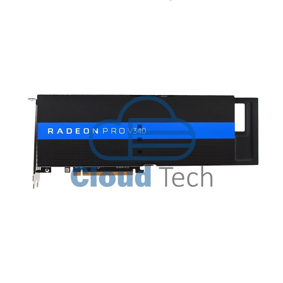 102-D05318-02 AMD V340L Radeon PRO 16GB 2x8 PCI-E 3.0 HBM2 GPU Accelerator Card - Image 1 of 1