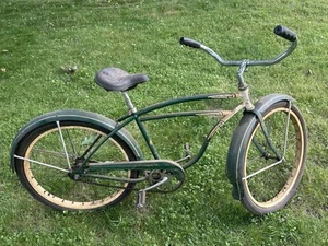 24” Vintage 1950s SCHWINN SPITFIRE Barn Find NJ 07024 LOCAL PICKUP Florida Green - Picture 1 of 5