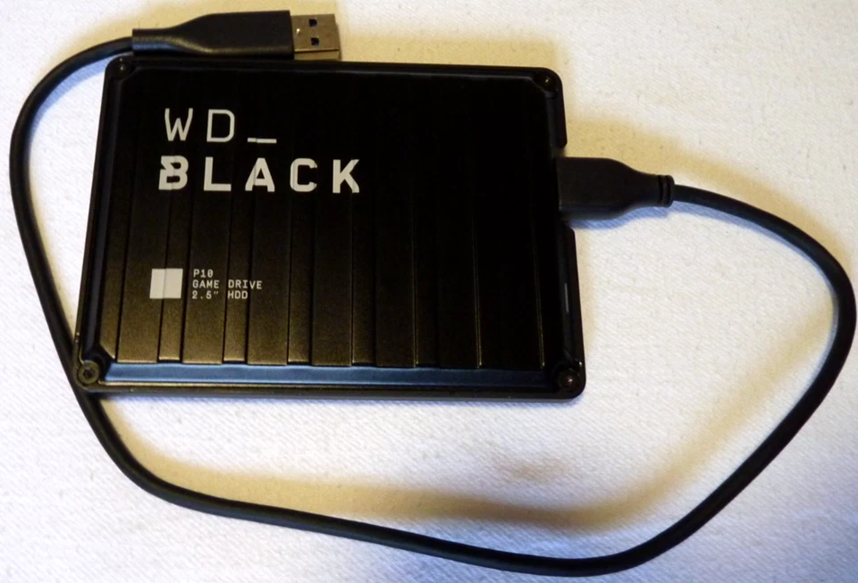 WESTERN DIGITIAL WD BLACK P10 GAME DRIVE 2TB HDD FÜR XBOX ONE SERIES X PS4 PS5 - Bild 1 von 1