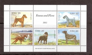 IRLANDA, 1983, HOJA MINIATURA PERROS, SG 563 MNH - Imagen 1 de 1