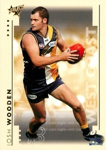 2003 WEST COAST EAGLES AFL Card JOSH WOODEN Select XL - Picture 1 of 3