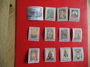 12 Briefmarken Vaticane 1975 MCMLXXV - Bild 1 von 1