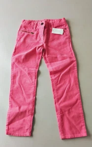 NWT CREWCUTS J.Crew Little Girl SZ 6 Toothpick Corduroy Skinny Pants Pink Cotton - Picture 1 of 7