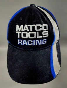 MATCO TOOLS Cappellino a sfera da corsa nero/blu/grigio ricamato - gancio e anello regolabile - Foto 1 di 6