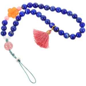 Phone Strap Chinese Wristlet Chinese Jade Ornament Retro Phone Lanyard - Zdjęcie 1 z 12
