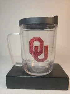 Tervis Oklahoma University Emblem Individual Mug, 17 oz, Clear, with Lid - Picture 1 of 10