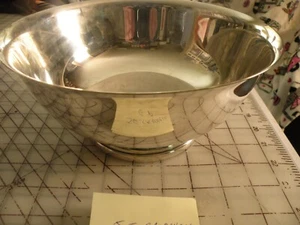 EP Silver Electroplated Footed Bowl 9” X 5” Vintage JE Caldwell - Picture 1 of 4