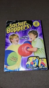 Almohadas de Boxeo Inflables Socker Boppers Originales, Un Par, Verde Gotcha, Nuevas - Imagen 1 de 2