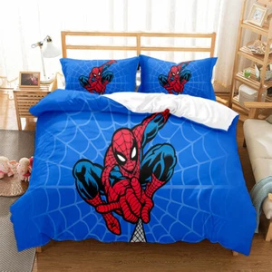 Juego de 3 piezas de ropa de cama edredón funda edredón edredón funda de almohada envío rápido - Imagen 1 de 30