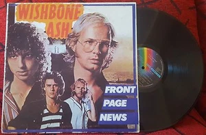 WISHBONE ASH **Front Page News** ORIGINAL 1980 SPAIN Gatefold LP - Picture 1 of 5