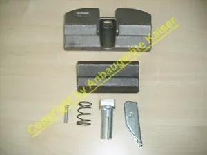 Gabelklauen Gabelhaken Führungsbacken Gabelaufhängung f. Gabelzinken Stapler - Bild 1 von 5