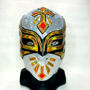 Costume Cosplay Caristico Mistico Lotta Lucha Libre Maschera Luchador Mascara - Foto 1 di 5