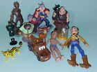 11 Disney Figures Plastic Toy Bundle Mixed Lot 