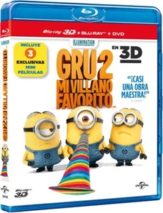 Gru 2: Mi Villano Favorito Blu-ray 3D + 2D +DVD (20 Noviembre 2013 descatalogado - Imagen 1 de 2