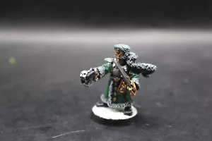 Warhammer 40k Imperial Guard Valhallan Ice Warrior Captain Chenkov Painted Metal - Picture 1 of 4