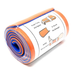 Roll Splint - EMS EMT Lightweight Flexible Mold Splint 36" - Orange - Picture 1 of 3