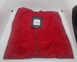 Boxraw Dundee Windbreaker Jacket Red XL (HackneyGA) - Picture 1 of 11
