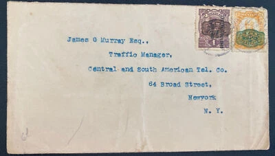 Puerto México 1963 Veracruz México cubierta a Nueva York EE. UU. Foto 1 de 2