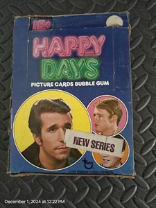 1976 Topps Happy Days Wax Box with 36 factory sealed packs - Bild 1 von 9