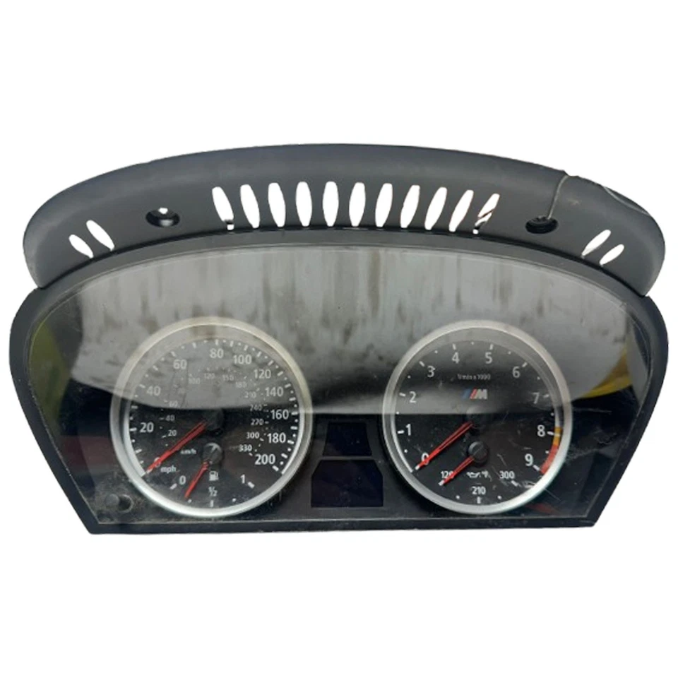 原始设备制造商仪器速度计头/集群 - 2006 宝马 M5 轿车 5.0L 58K MiL — 第 1/4 张图片