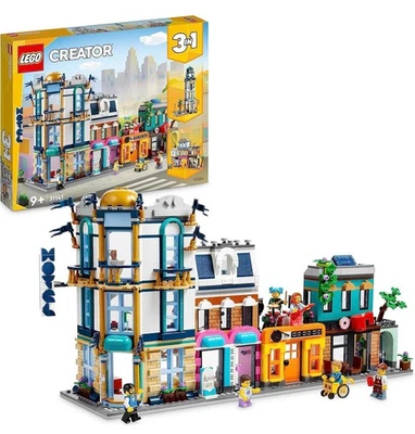 LEGO 31141 Creator Main Street Building Set 1459 Pieces 3-in-1 Christmas Gift  - Image 1 of 4