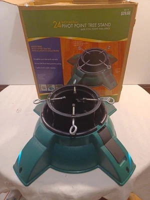  Christmas Tree Stand Up To 10ft Tree With 6 Inch Base 24 inch - Image 1 of 4