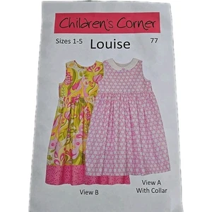 The Children's Corner Pattern 77 Louise Maglione Prendisole Taglia 1-5 Non Tagliato - Foto 1 di 5