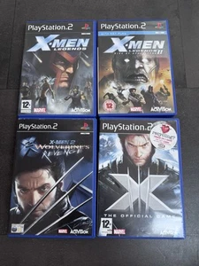 X-Men Ps2 Game Bundle - Wolverine’s revenge - Legends 1 & 2 - Picture 1 of 3