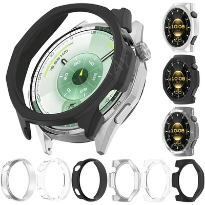 Hollowed PC Case for Huawei Watch GT 6/6 Pro 41mm 46mm Bumper Protective Cover - Image 1 of 4