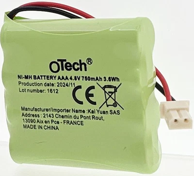 OTECH Batterie Neurostimulateur pour TENS ECO 2