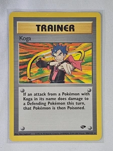 Trainer Koga 106/132 Gym Challenge Unlimited - NM - Picture 1 of 2
