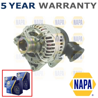 Alternador NAPA se adapta a BMW Serie 3 1998-2007 Serie 5 1996-2004 Z3 1995-2002 Foto 1 de 2
