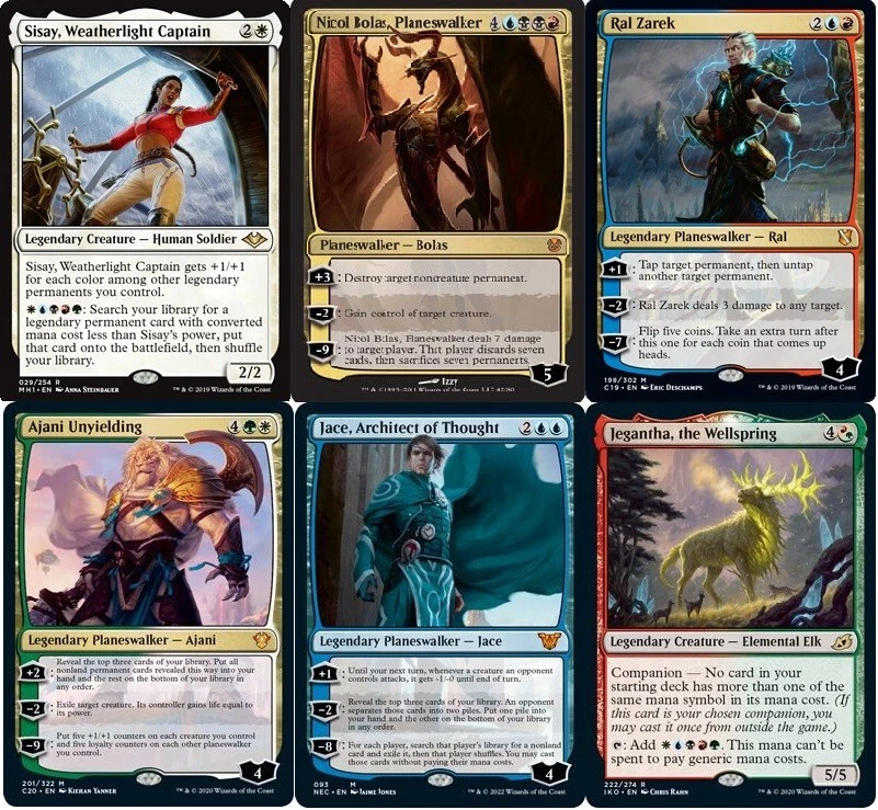 **Custom Commander Deck*** Sisay - Planeswalkers Superfriends EDH Magic Cards NM - Image 1 of 1
