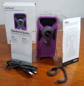 Eton American Red Cross RAIDO  FRX2 Hand Turbine AM/FM/NOAA Weather  with USB - Picture 1 of 6