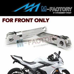 Shinobi CNC Front Rider Footpegs Fit Suzuki GSX R250 250R 17 18 - Foto 1 di 7