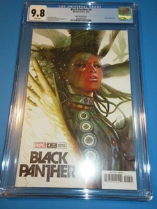 Black Panther #4 Awesome 1:25 Hans Variant CGC 9.8 NM/M Gorgeous Gem Wow - Picture 1 of 3