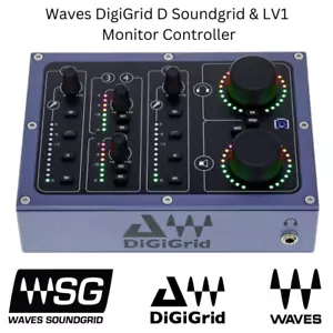 Waves DigiGrid D 4in/6out 96 kHz WSG Soundgrid LV1 Audio Interface New+Warranty - Picture 1 of 14