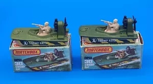 2 x Matchbox Lesney Superfast: #30 - SWAMP RATS from 1976 - both boxed - Picture 1 of 14