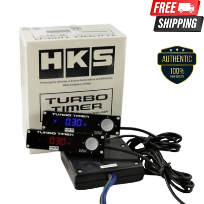 HKS Universal Digital Auto Car Type 0 Turbo Timer W multi-color LED Display NEW - Image 1 of 4