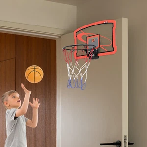 Basketballkorb Indoor Mini für Zimmer Mit Elektronische Anzeigetafel 2 Bällen - Bild 1 von 10