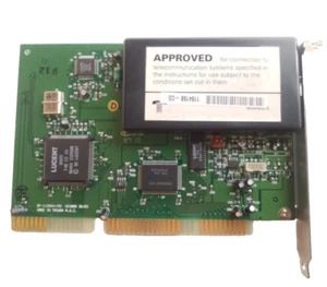 Lucent ISA 16 bit Modem DF-1133HV/A2 G7354HG UNTESTED - Picture 1 of 10