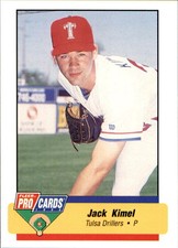 1994 Tulsa Drillers Fleer/ProCards #240 Jack Kimel Winston-Salem North Carolina 