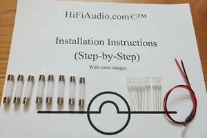 Marantz 2325 receiver replacement bulbs lights LED lamps DIFFUSER upgrade kit - Picture 1 of 8