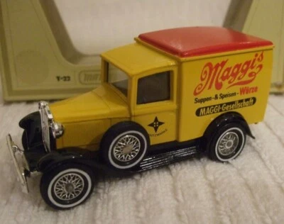 MATCHBOX YESTERYEAR (RARE) MODEL  (1930 "MAGGIS" FORD "A" VAN) NEW - Y22 - Image 1 of 4