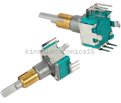 NUEVO EC11EBB24C03 Codificadores Rotativos Codificador de Doble Eje con Interruptor 30 Posicionamiento Foto 1 de 4