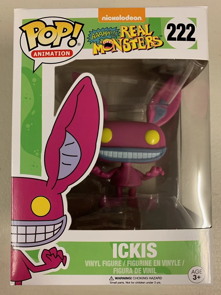 Ickis 222 ~ Aaahh!!! Monstruos reales ~ Vinilo Funko Pop ~ Animación Foto 1 de 4